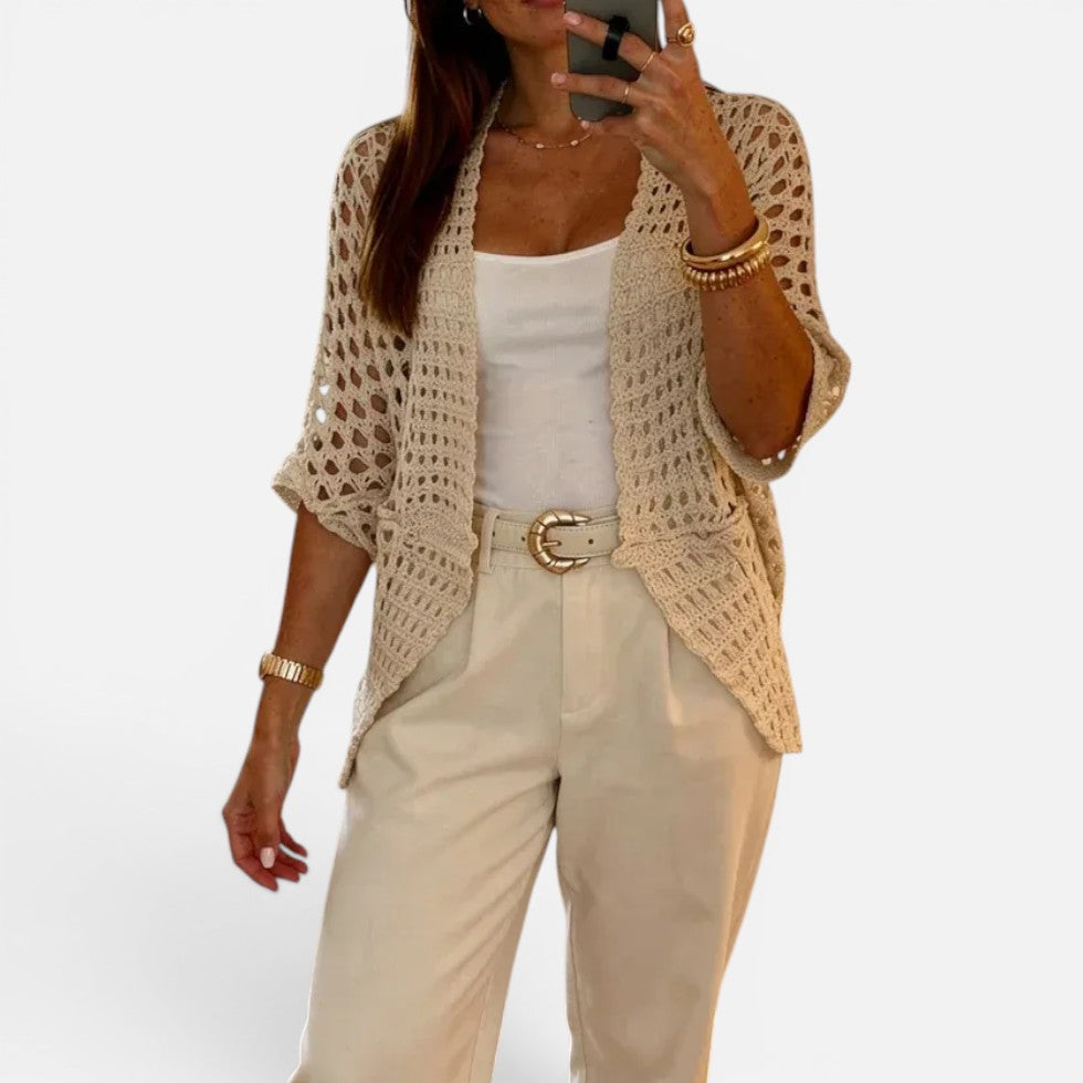 Cardigan ouvert pour femmes