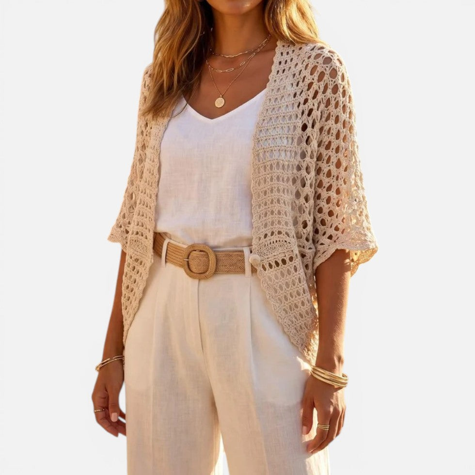 Cardigan ouvert pour femmes
