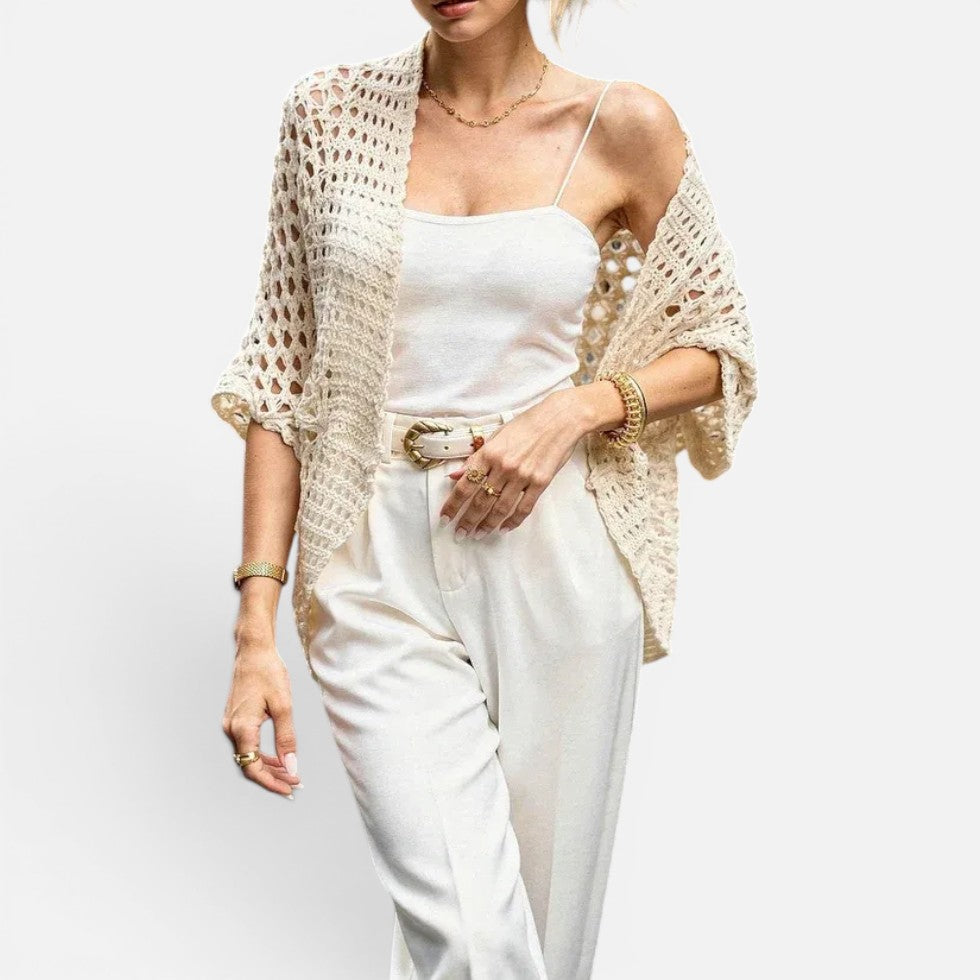 Cardigan ouvert pour femmes