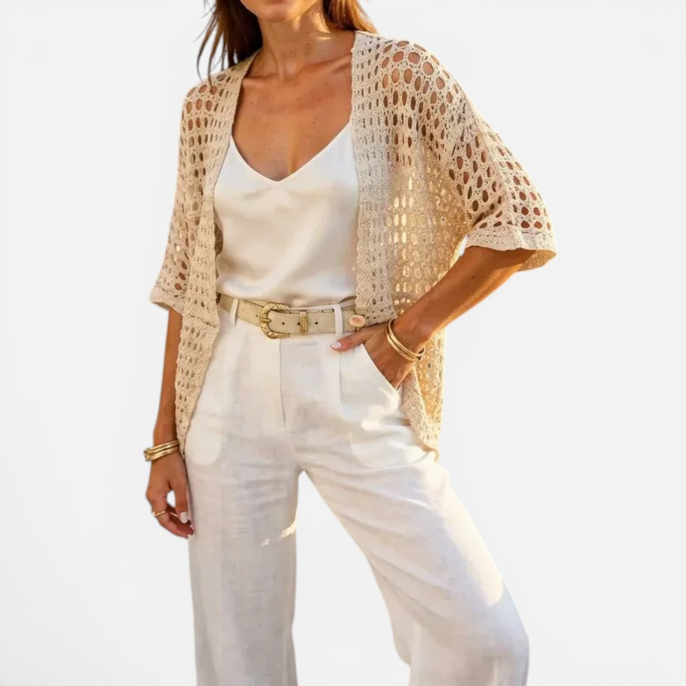 Cardigan ouvert pour femmes
