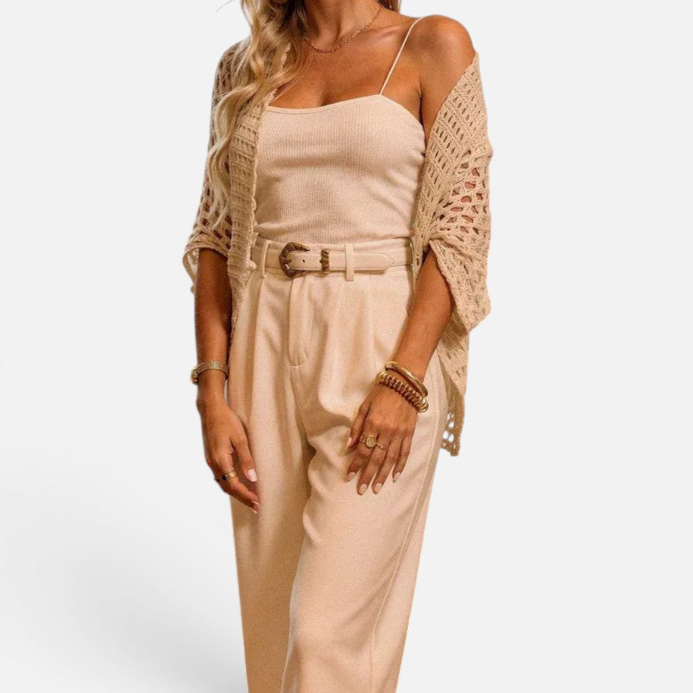 Cardigan ouvert pour femmes