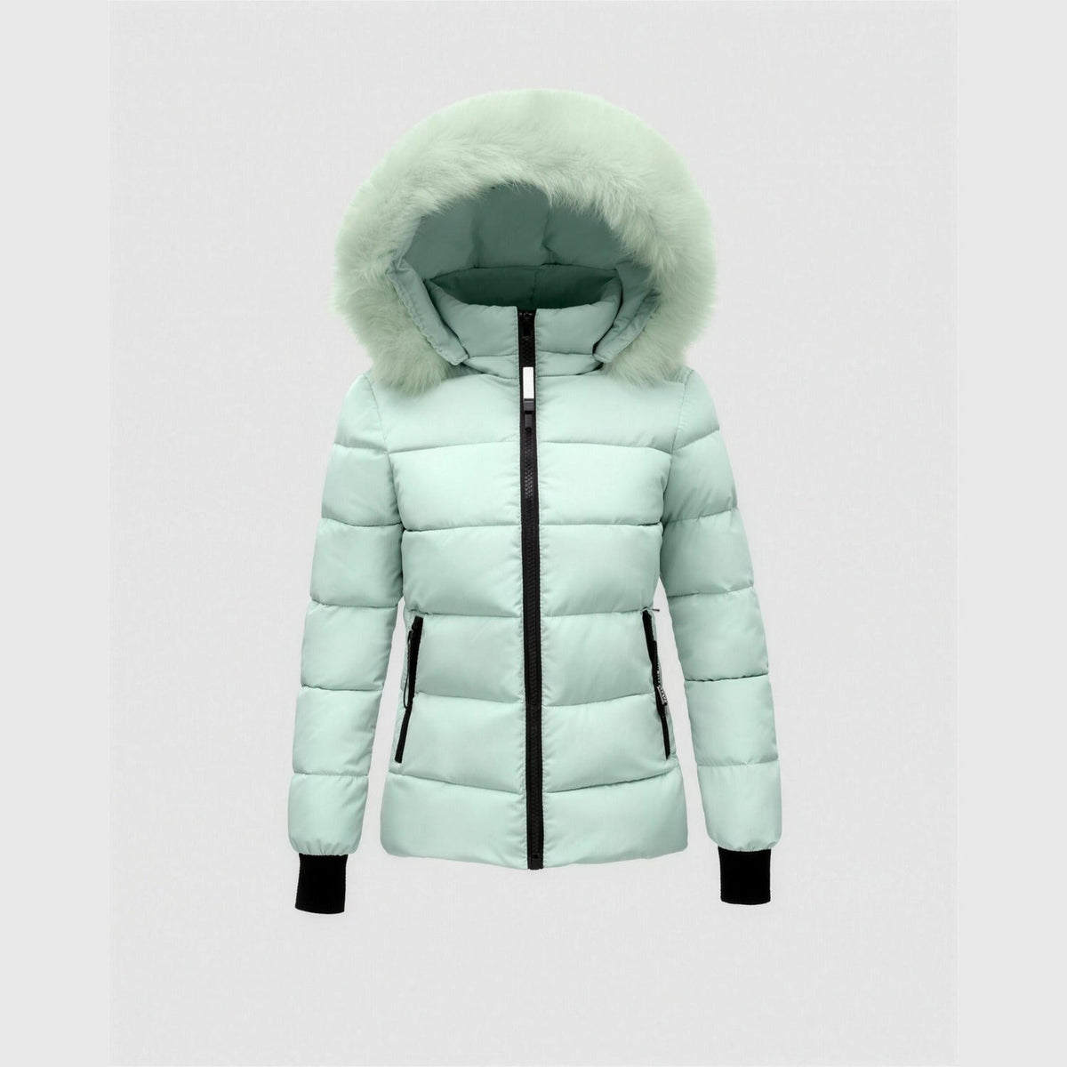 Doudoune Femme Capuche Fausse Fourrure – Look Moderne & Chaleur Assurée