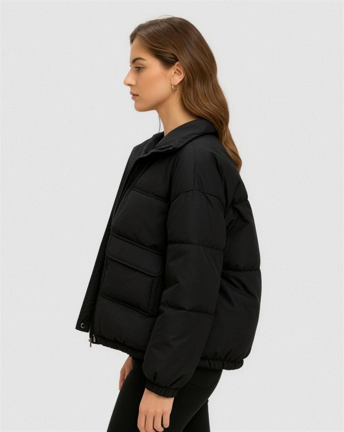 Doudoune Femme Capuche – Chaude, Légère & Stylée | Confort Automne Hiver