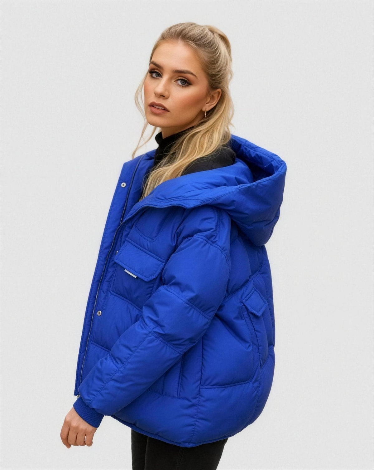 Doudoune Femme Capuche – Chaude, Légère & Stylée | Confort Automne Hiver