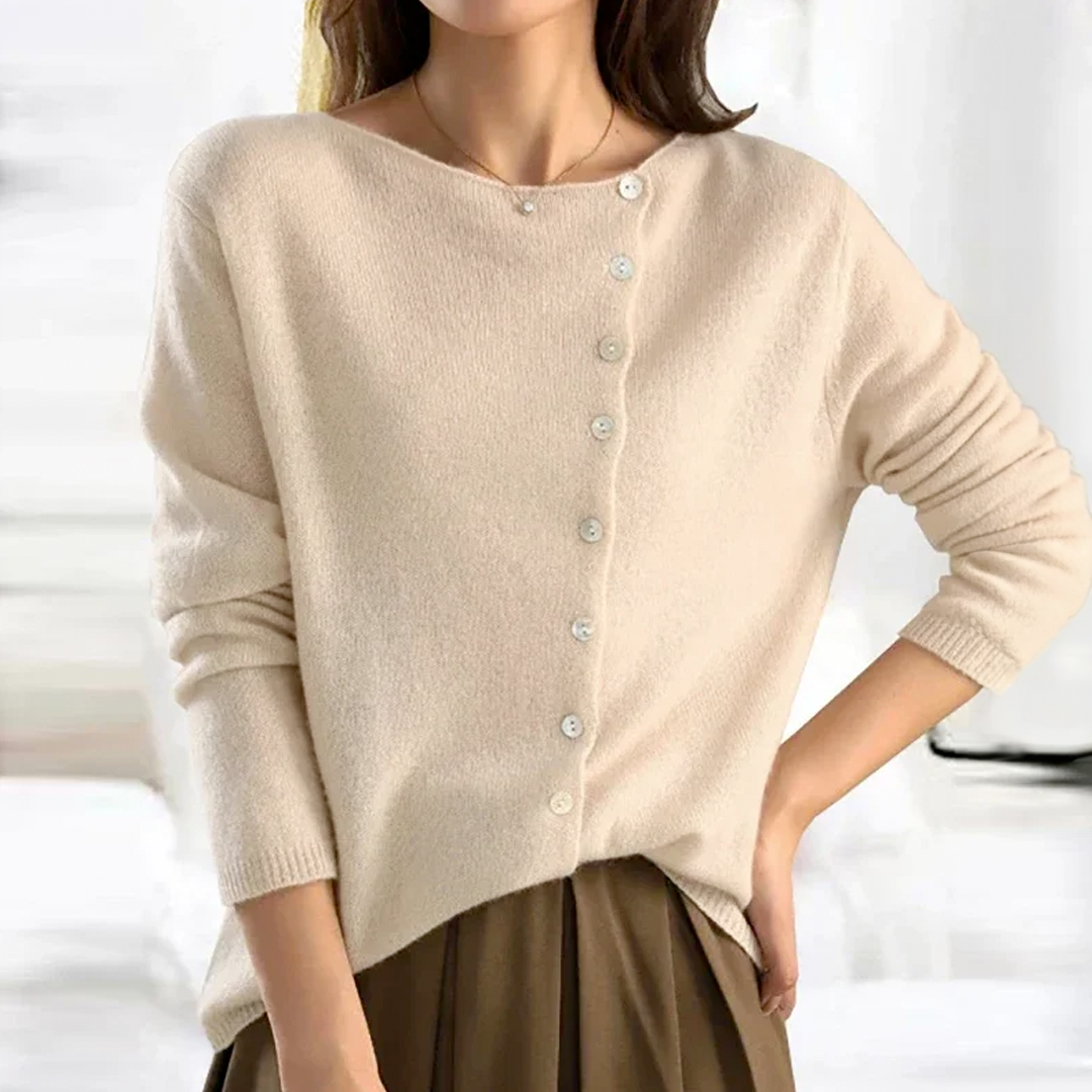 Cardigan en Tricot Doux | Look Élégant et Confortable | Design Raffiné et Confort Optimal