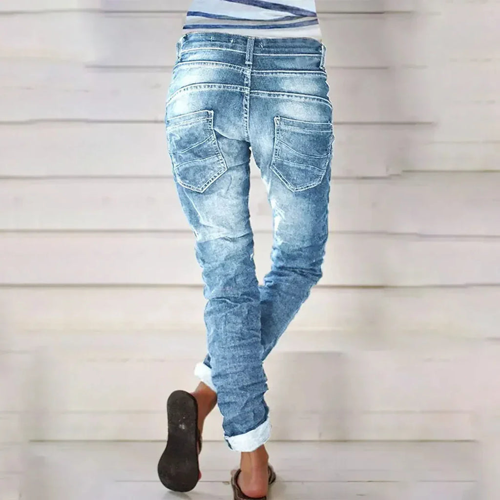 Pantalon Stretch | Look Décontracté | Confort et Élasticité