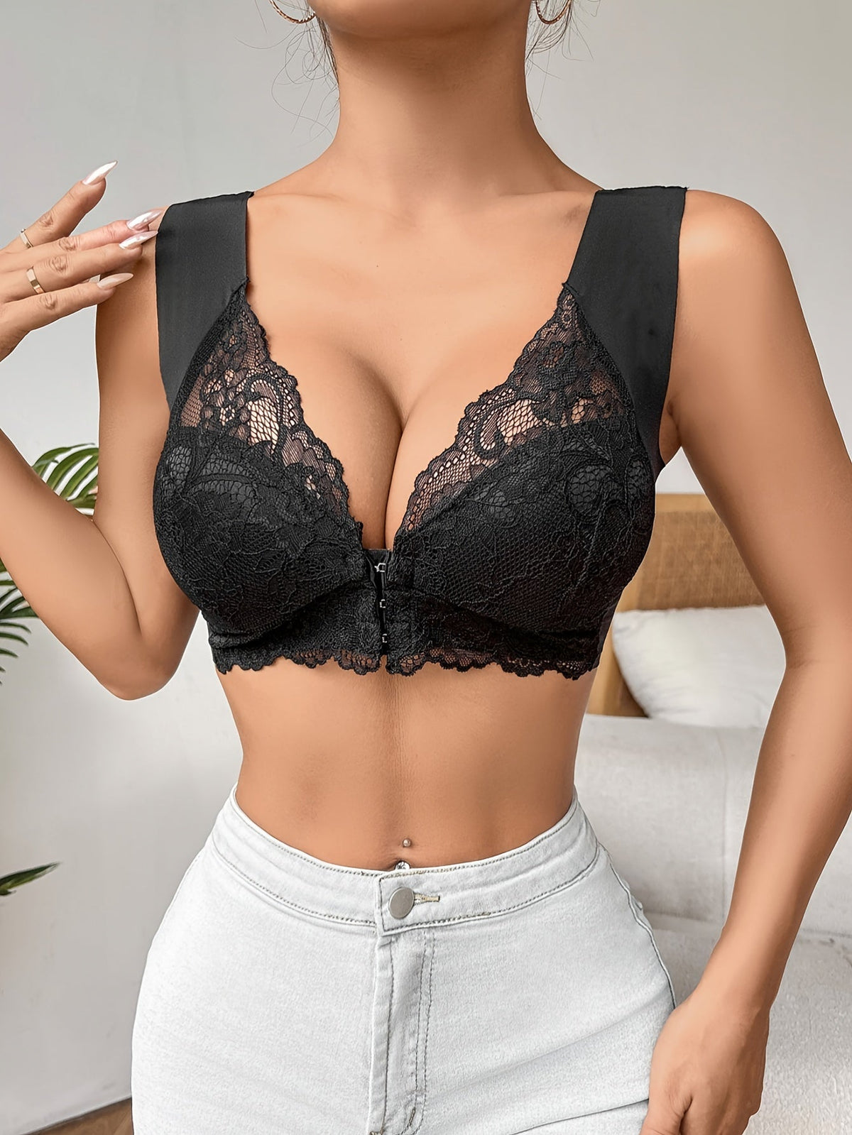 soutien-gorge avec fermeture frontale