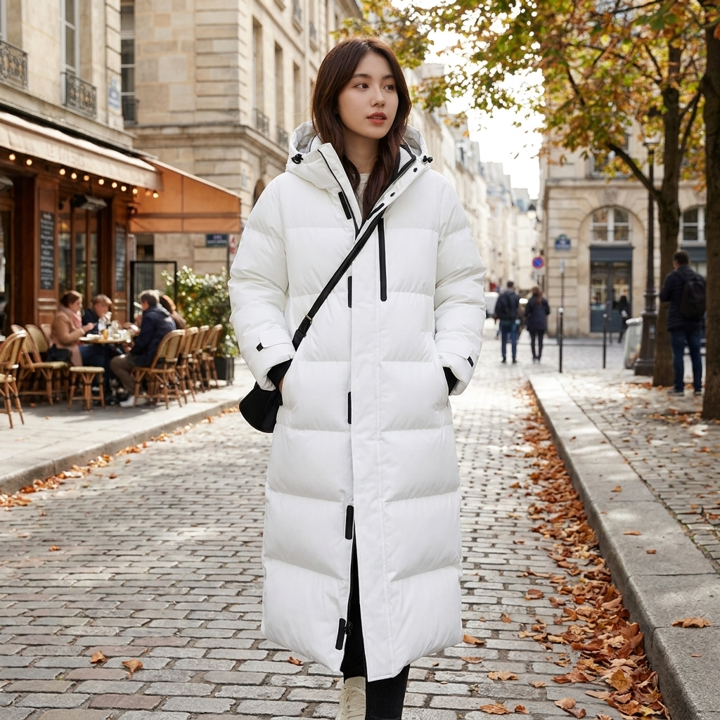Doudoune Longue Femme – Protection Hivernale & Style Urbain | Chaleur Hiver