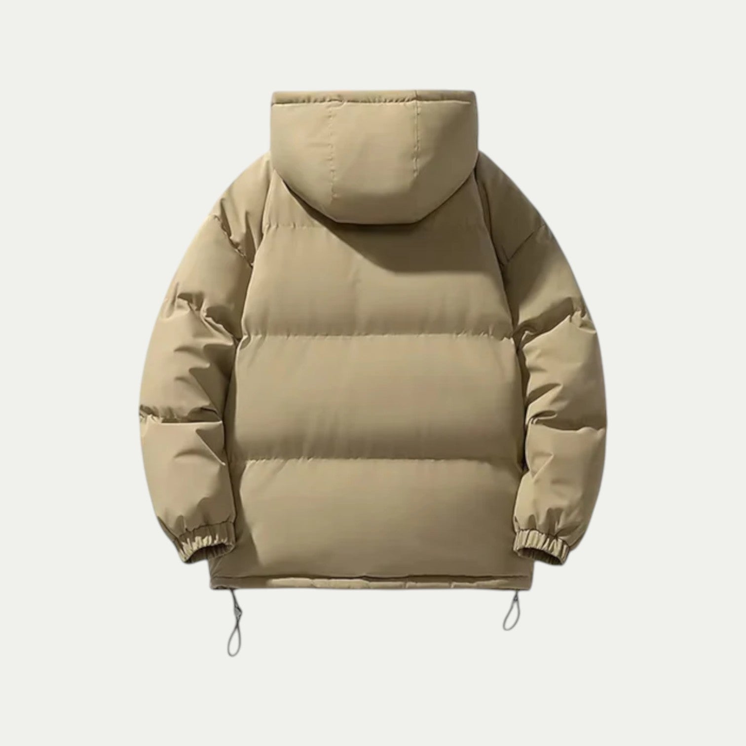 Parka imperméable à capuche en duvet unisexe