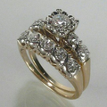 Bague Femme à Pierre Décorative Style 75