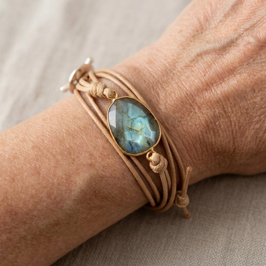 Bracelet Femme Esprit Vintage Rouge