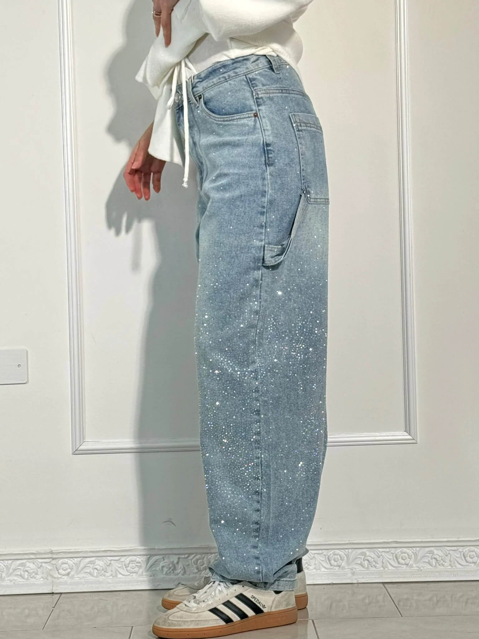 Jeans Radiance Femme | Ajustés & Confortables | Tissu Extensible pour Silhouette Élégante