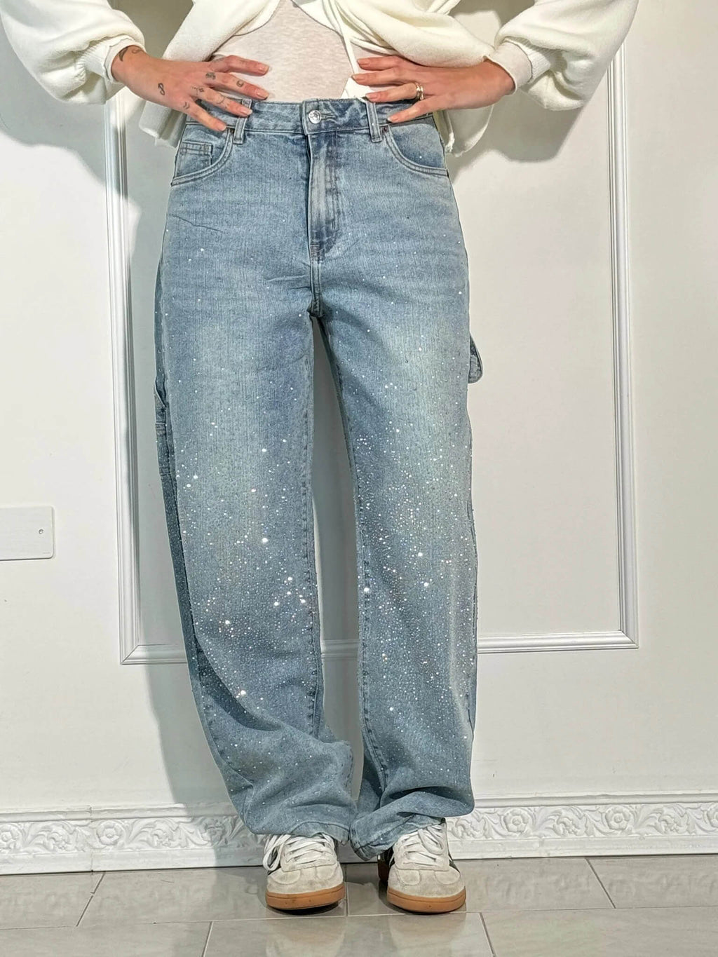 Jeans Radiance Femme | Ajustés & Confortables | Tissu Extensible pour Silhouette Élégante