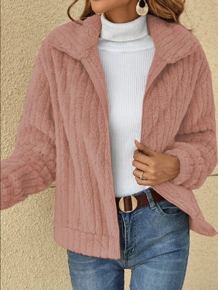 Laurie - Veste d’hiver élégante, douce et chaude