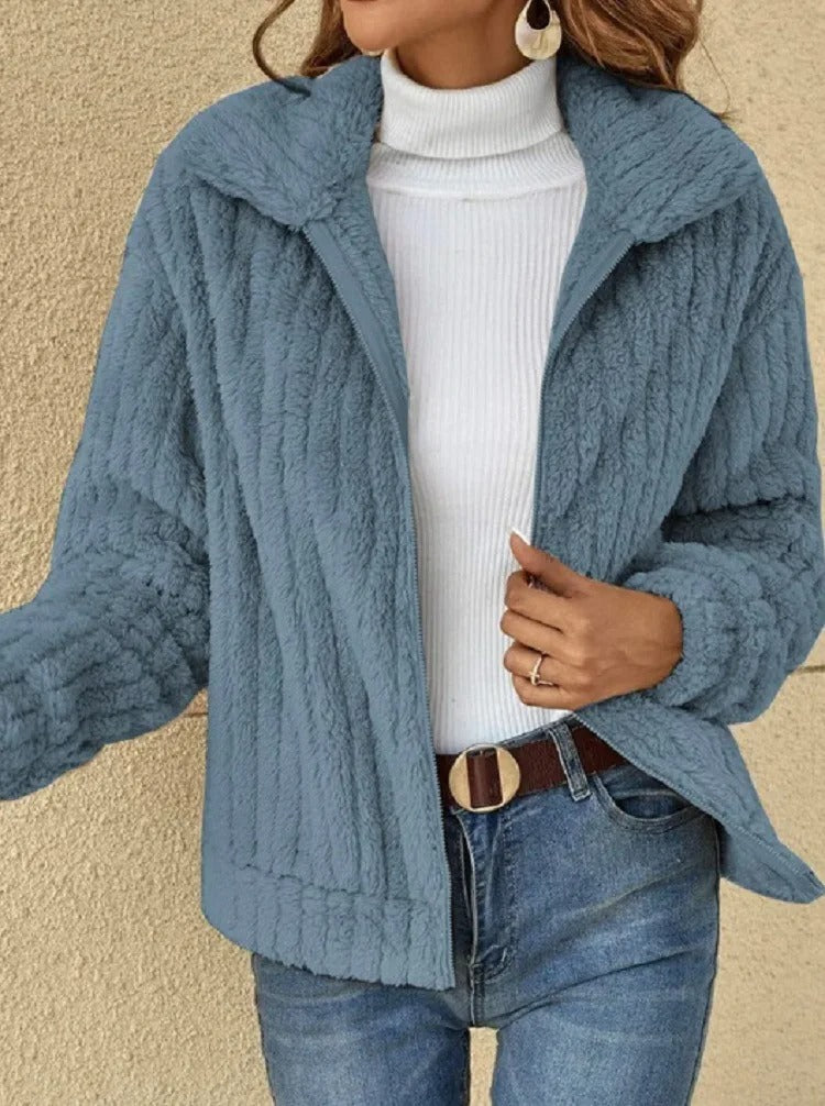 Laurie - Veste d’hiver élégante, douce et chaude