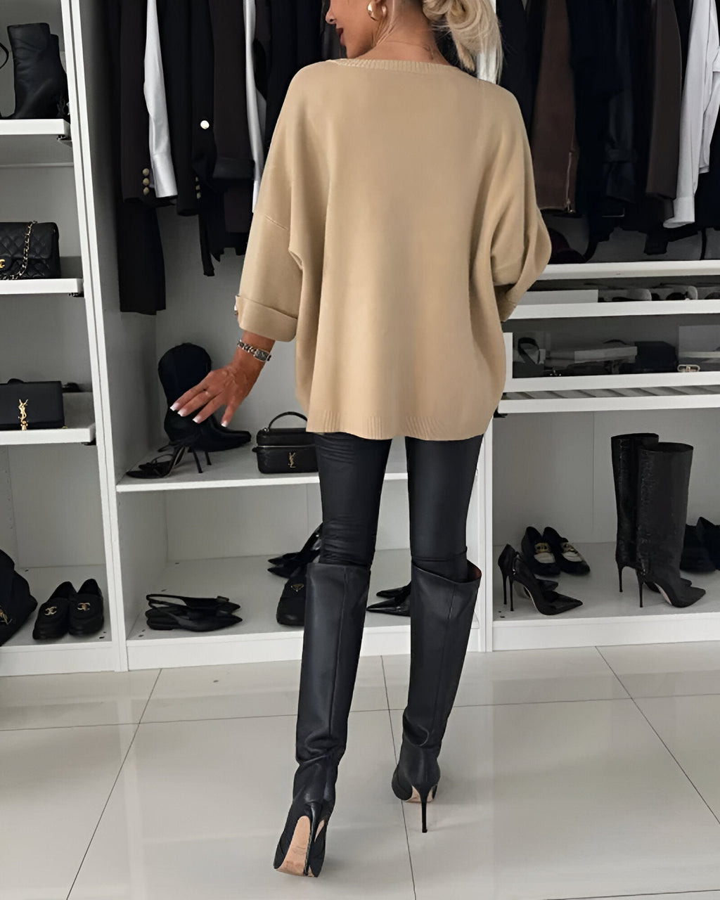 Lucie | Pull Doux avec Boutons