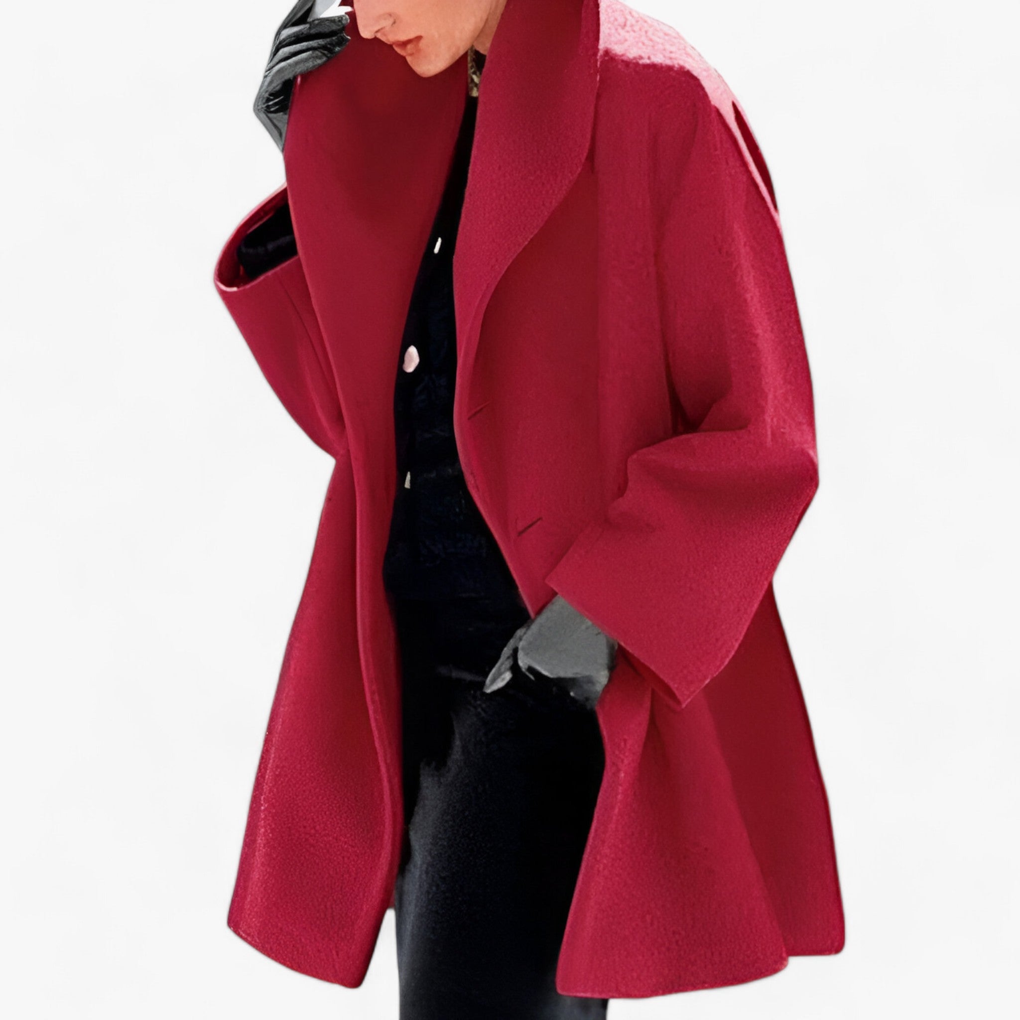 Alisha - Manteau élégant et Ample pour un style Raffiné et Moderne