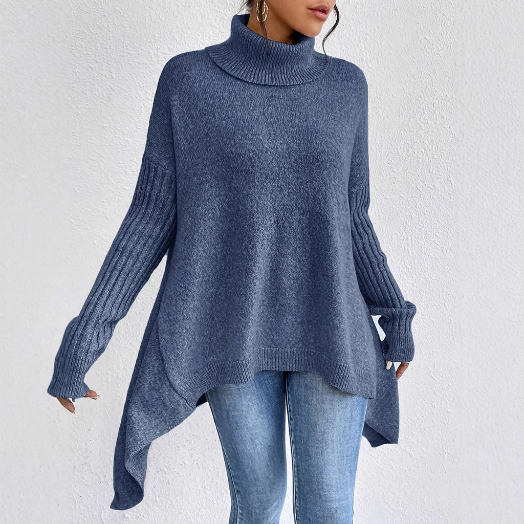 Pull col roulé en cachemire — vue 2