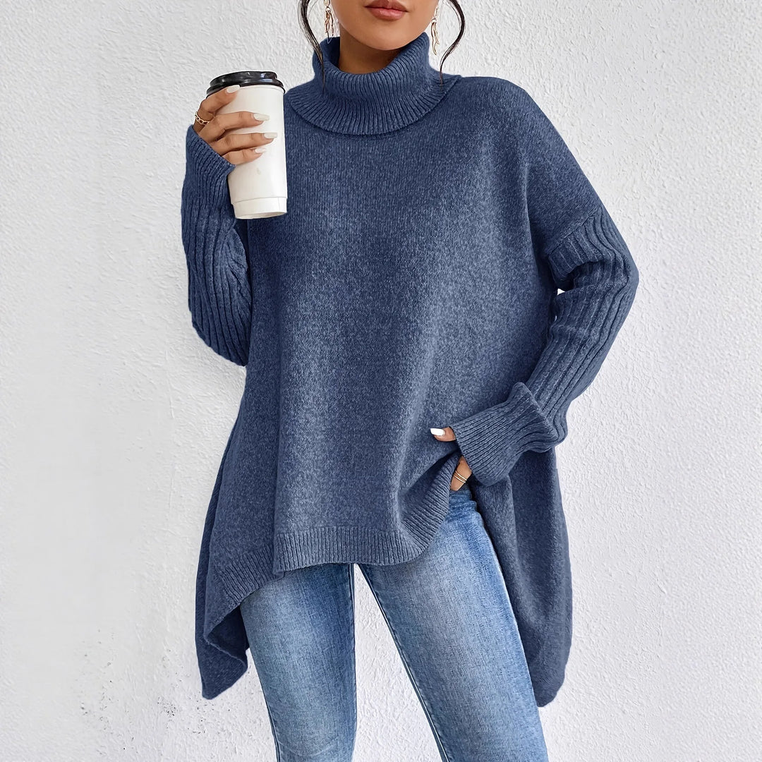 Pull col roulé en cachemire — vue 3