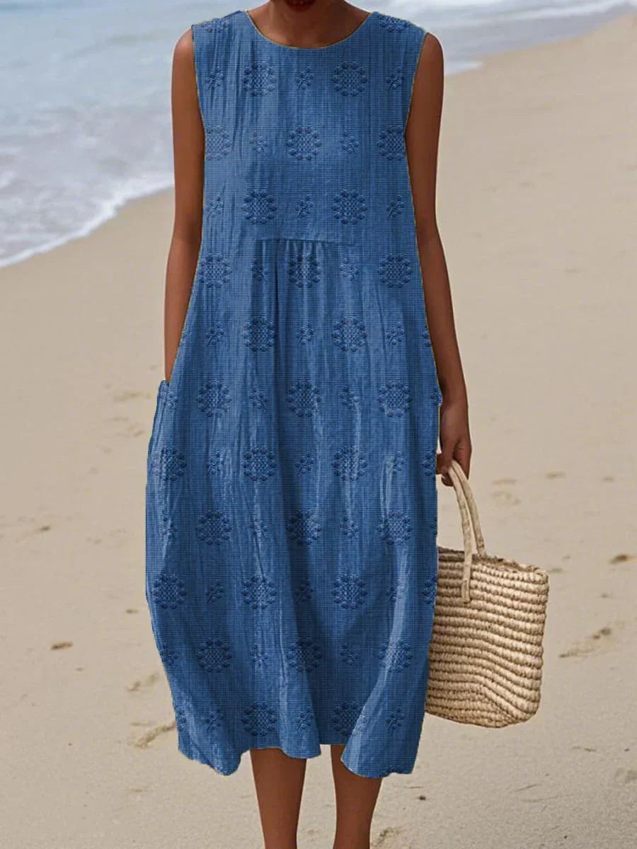 Robe Ivy en coton sans manches — vue 2