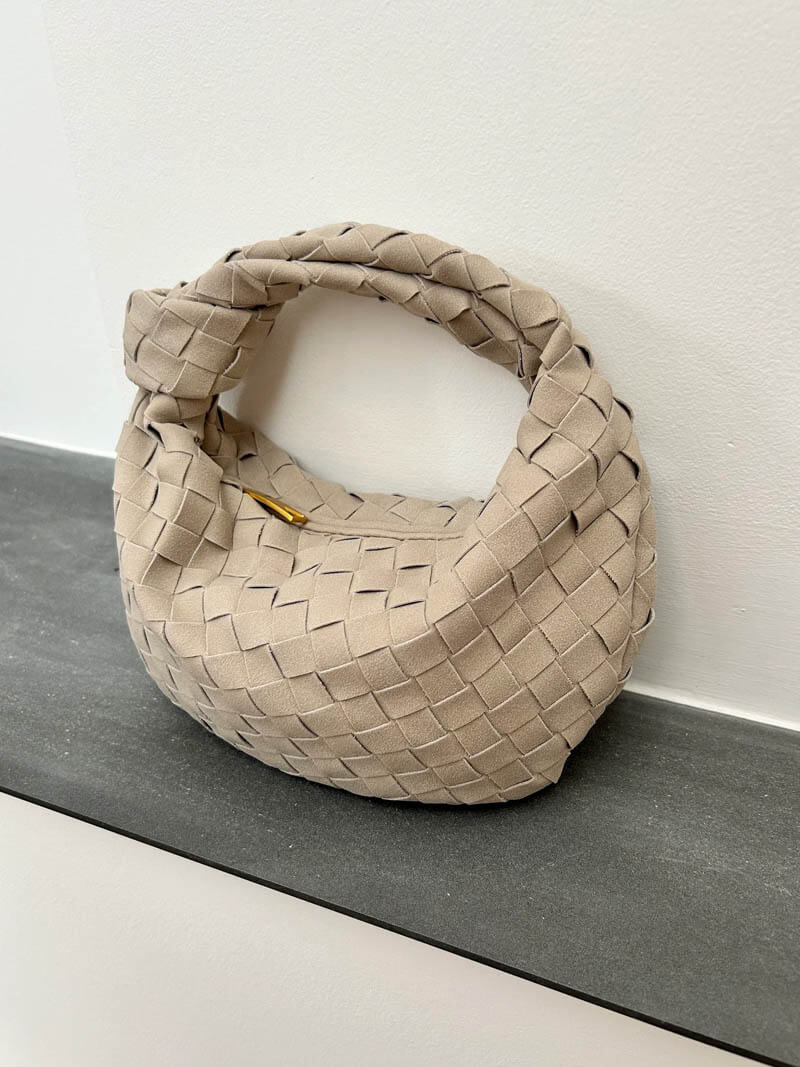 Sac tressé mini en daim — vue 23