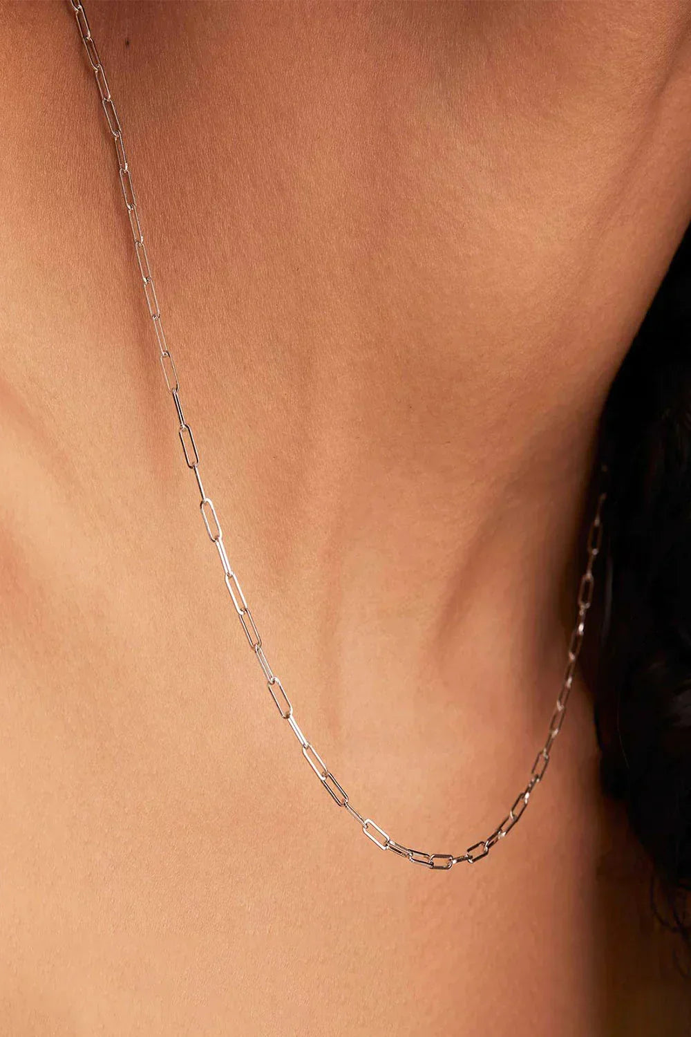 Collier Femme Chaîne Superposé Rouge