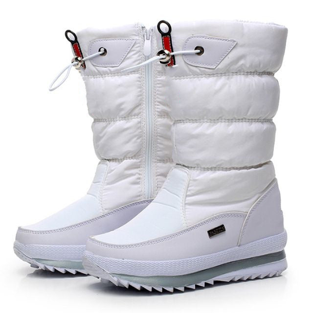 Alaska - Bottes Imperméables Chaudes pour l'Hiver pour Femme