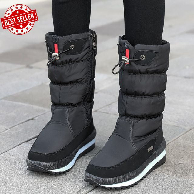 Alaska - Bottes Imperméables Chaudes pour l'Hiver pour Femme