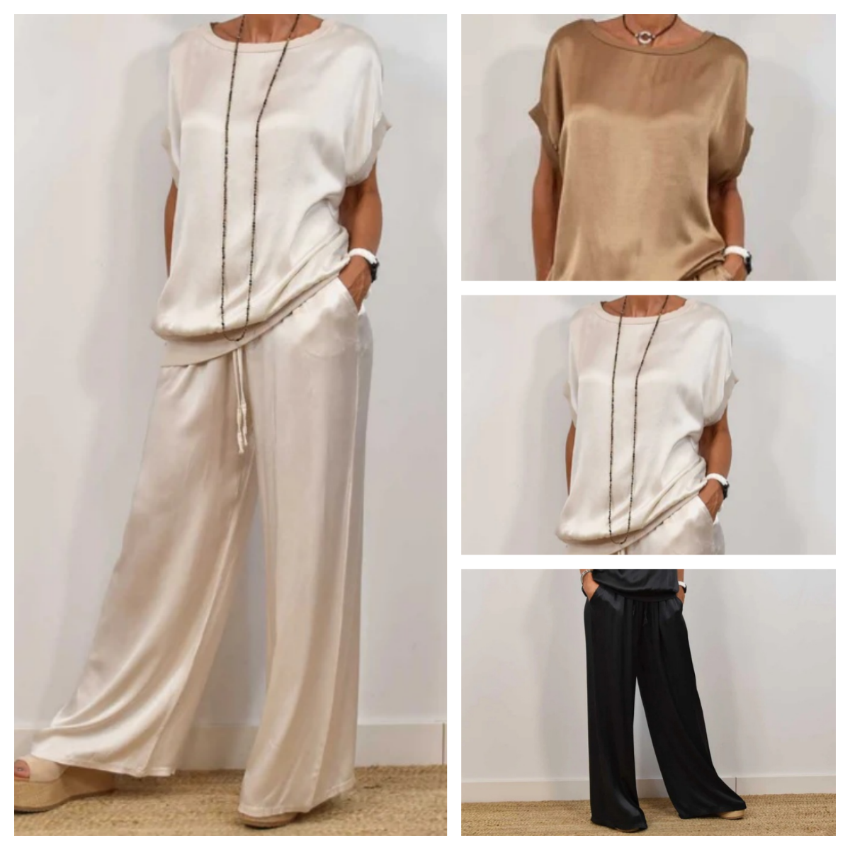2-Pièces Femme | Élégant & Confortable | Tenue Polyvalente pour Journées Décontractées ou Occasions Spéciales