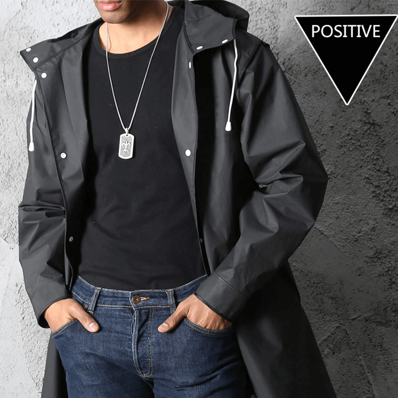 Imperméable Long Femme Noir Elégant