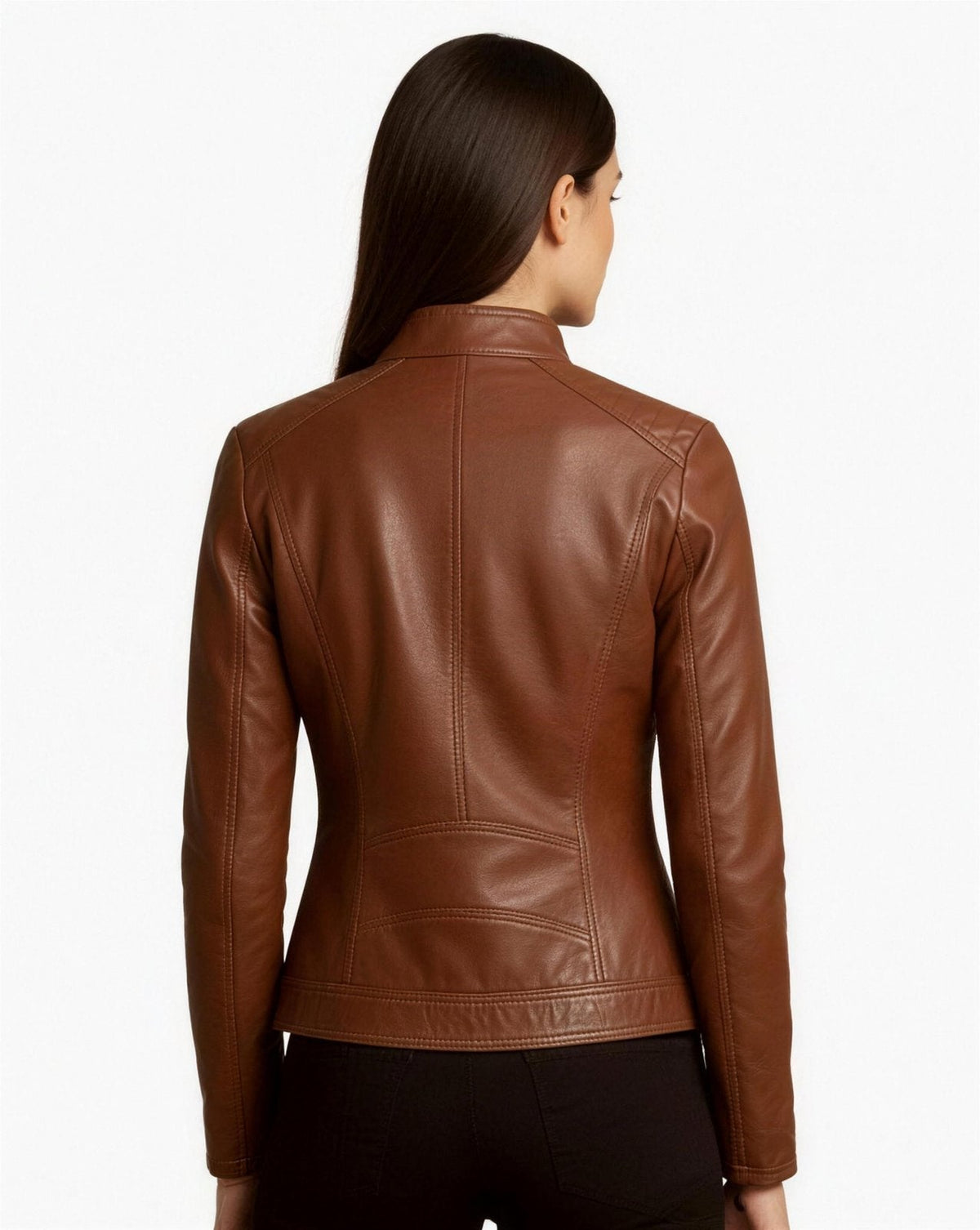 Veste Femme Cuir – Style Motard Élégant & Moderne | Chic Automne Hiver