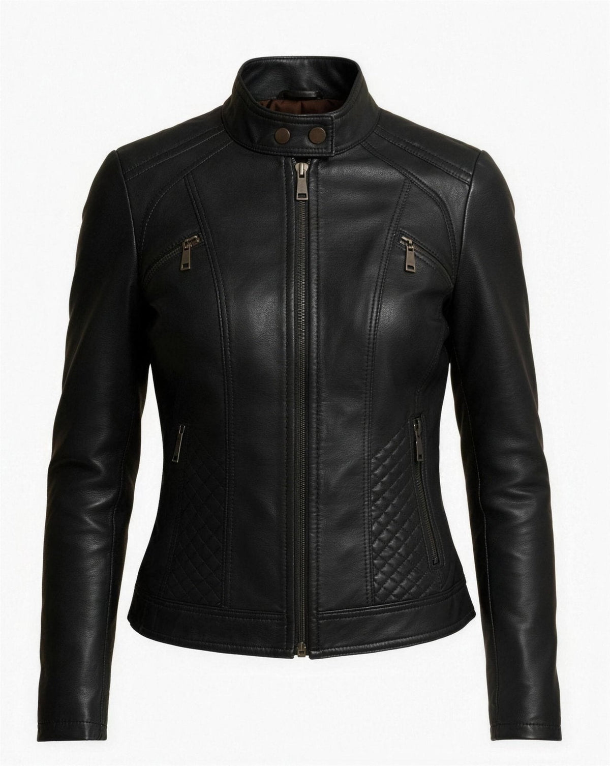 Veste Femme Cuir – Style Motard Élégant & Moderne | Chic Automne Hiver