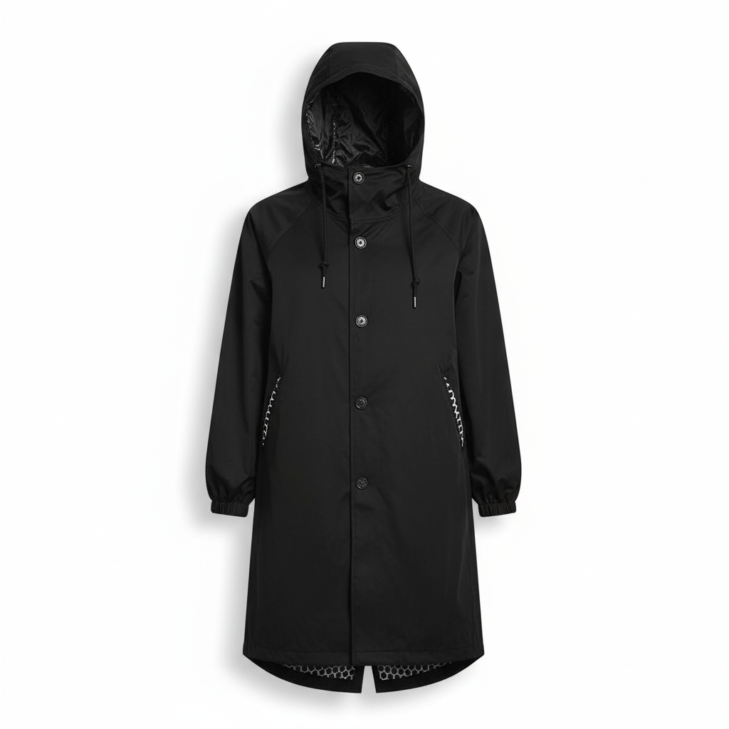 Veste de Pluie Légère Femme Coupe Oversize Déperlante